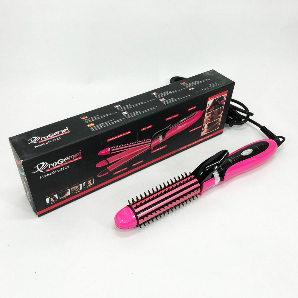 Щипці плойка кучері для волосся Gemei GM-2922, Плойка для різних типів волосся об'єму VH-50 Львів - фото 6