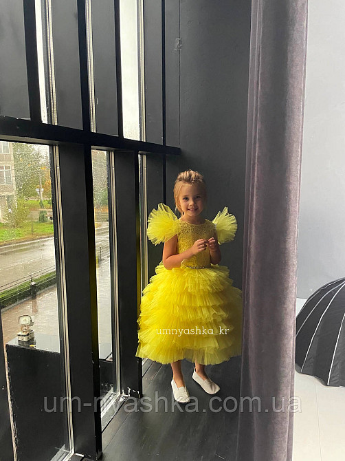 Желтое нарядное платье на девочку костюм Солнышко, Цыпленок, Уточка, Одуванчик Кривой Рог - изображение 9