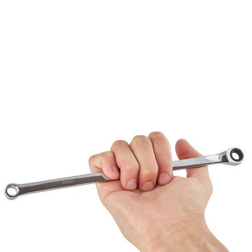 Набір ключів комбінованих тріскачкових 7 предметів , 8-19мм Alloid Одеса - фото 6