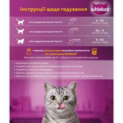 Вологий корм для кішок Whiskas Pure Delight з яловичиною в желе 85 г (5900951263194) Вінниця