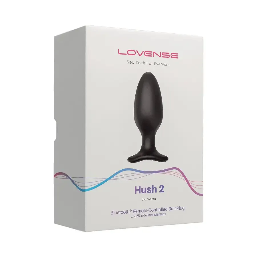 Анальная смарт-вибропробка Lovense Hush 2, размер L Львов - изображение 5