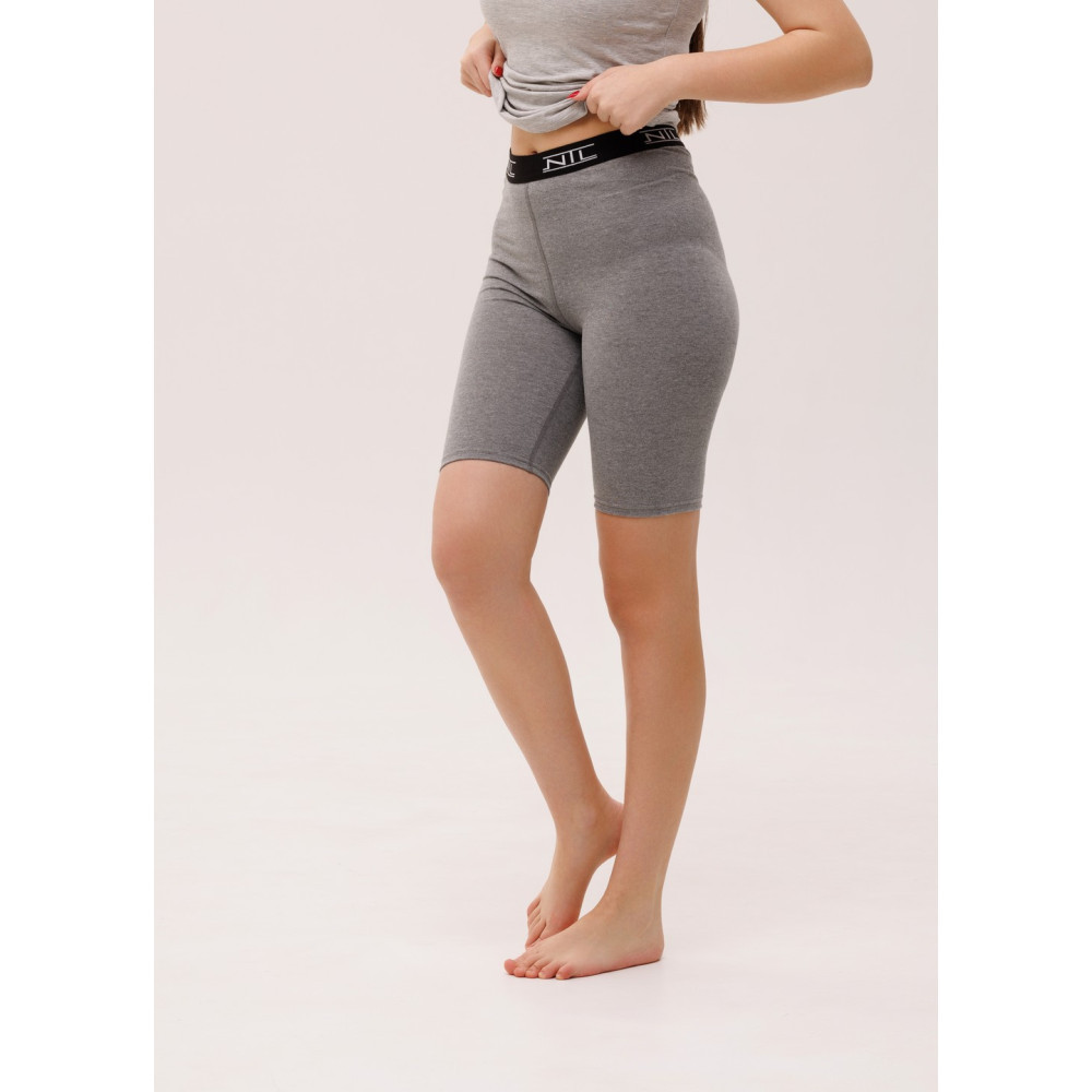 Лосини Велосипедки жіночі Наталюкс 47-2521 XS, S, M, L, XL, XXL, 3XL, Сірий Київ - фото 4
