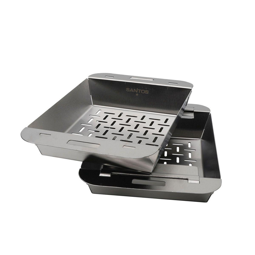 Набір вок-кошиків для гриля SANTOS, нержавіюча сталь 237253 Код: 011608 Рівне - фото 8