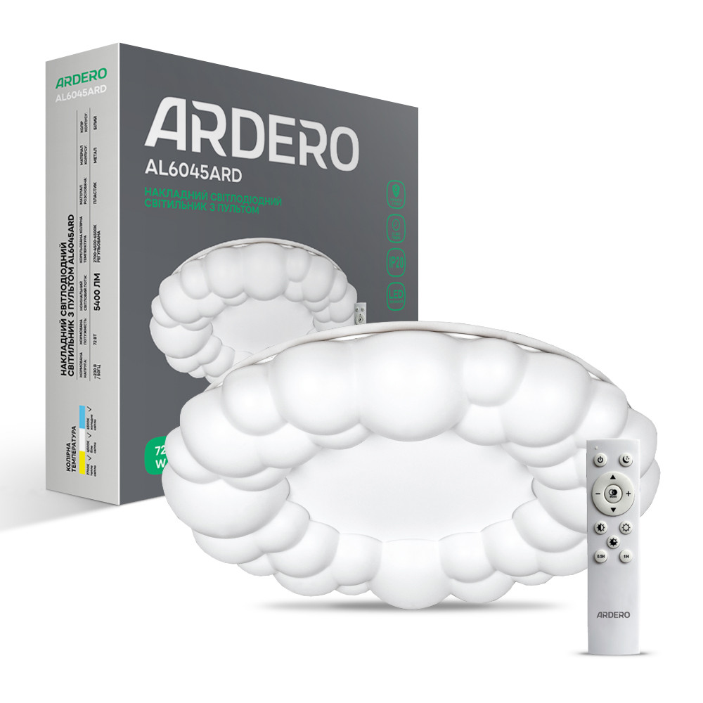 Світлодіодний світильник Ardero AL6045ARD ASTER 72Вт Харків - фото 1