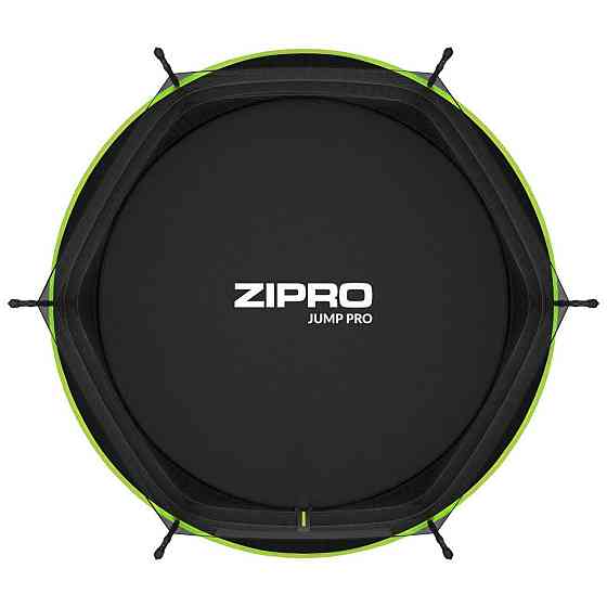 Батут Zipro Jump Pro с внутренней сеткой 8 футов 252 см Черный Киев
