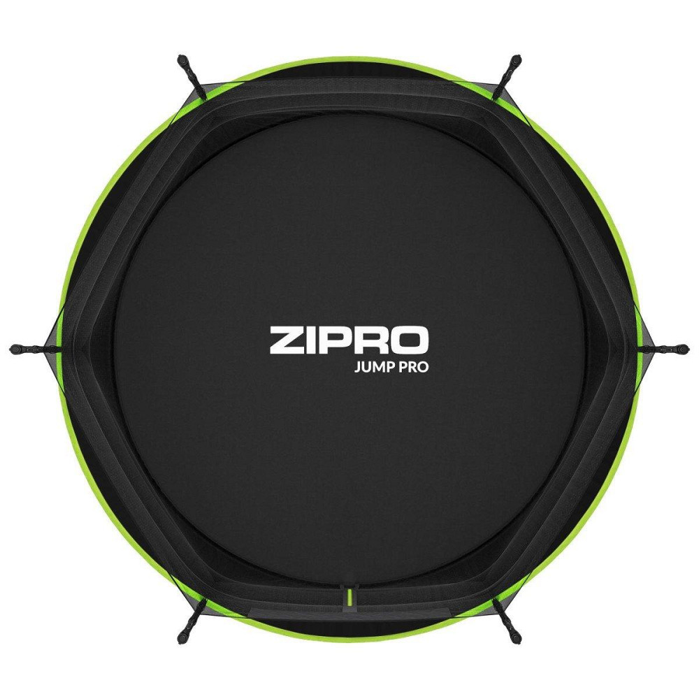Батут Zipro Jump Pro с внутренней сеткой 8 футов 252 см Черный Киев - изображение 3