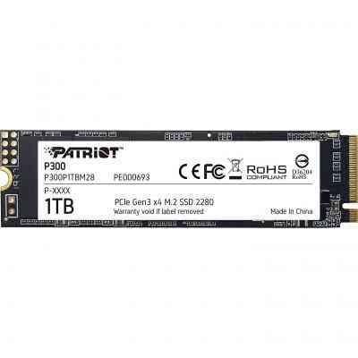Накопичувач SSD M.2 2280 1TB Patriot (P300P1TBM28) Вінниця