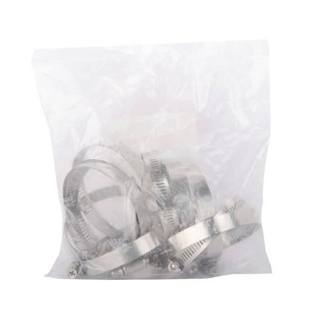 Хомут нержавіюча сталь, 12,7 мм, Ø - 52-76 мм INTERTOOL TC-1152 Київ - фото 2