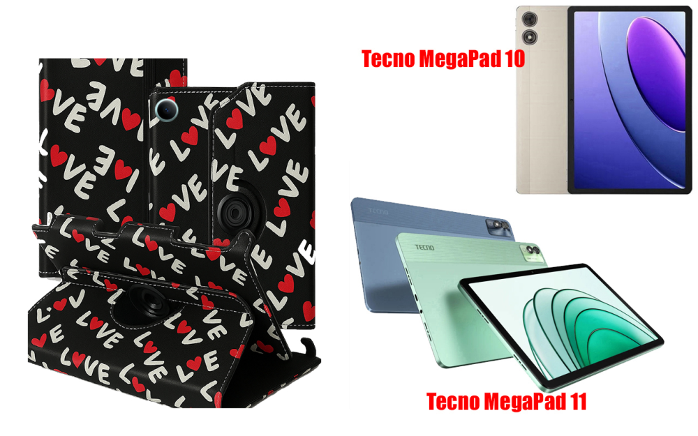 Чохол Spinner360 для планшета Tecno MegaPad 10, MegaPad 11, колір Art-Premium Київ - фото 1