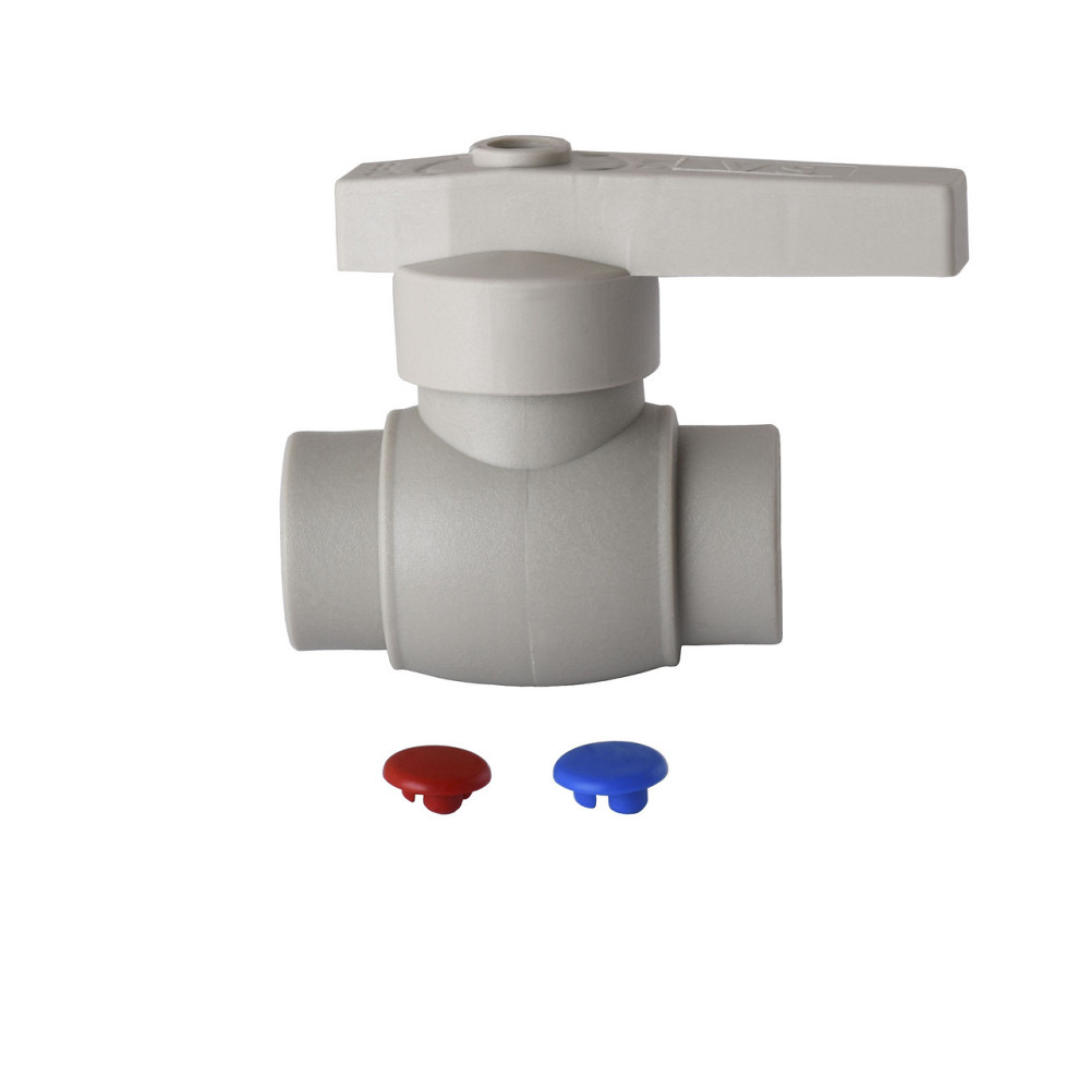 Кран кульовий(латунна куля) Vsplast PPR ф63 1021 (000016689) Київ - фото 2