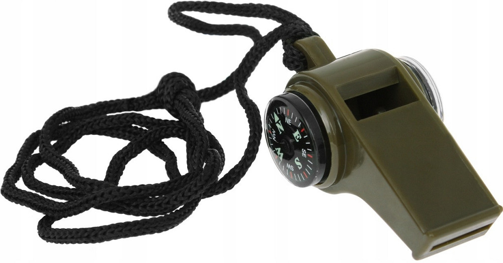 Многофункциональный Свисток шаровой 3в1 (Компас ,Термометр) Mil-Tec от Sturm (16327000) АБС-пластик Нововолынск - изображение 3