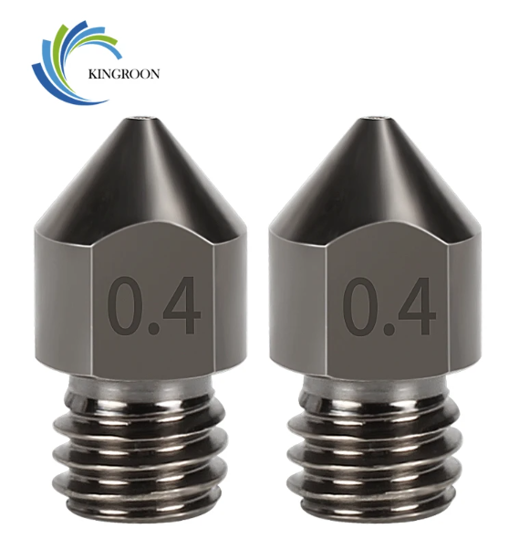 Сопло MK8 Kingroon из закаленной стали 0,4 мм для 3д принтеров Киев - изображение 3