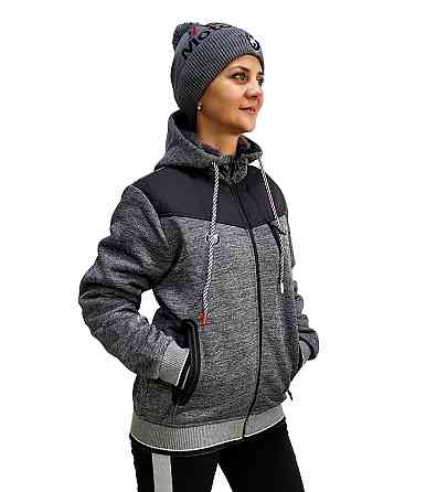 Женская трикотажная куртка-кофта на меху Puma Thumbnail 1 of BMW ,оригинал Киев