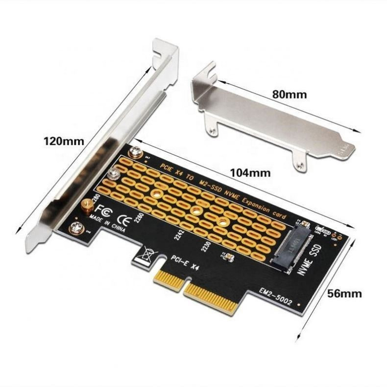 Адаптер Jeyi SK4 для NVMe SSD на PCIe 4.0/3.0 Киев - изображение 8