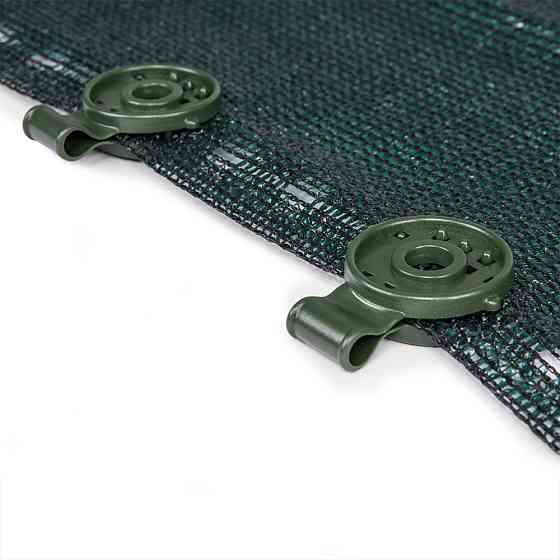 Зажим BUNGEE CORD CLIPS, 10 шт., зелений, BCK4-GR10B Київ