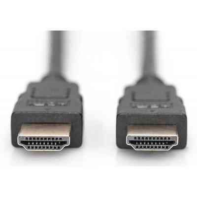 Кабель мультимедийный HDMI M to HDMI M 1.0m 4K Digitus (AK-330107-010-S) Винница