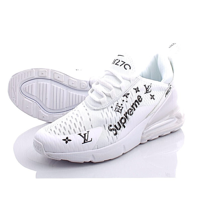 Кроссовки Nike 270 Женские Белые Найк с Амортизацией Тканевые (размеры: 37,38,39,40,41,42,43) Днепр - изображение 1