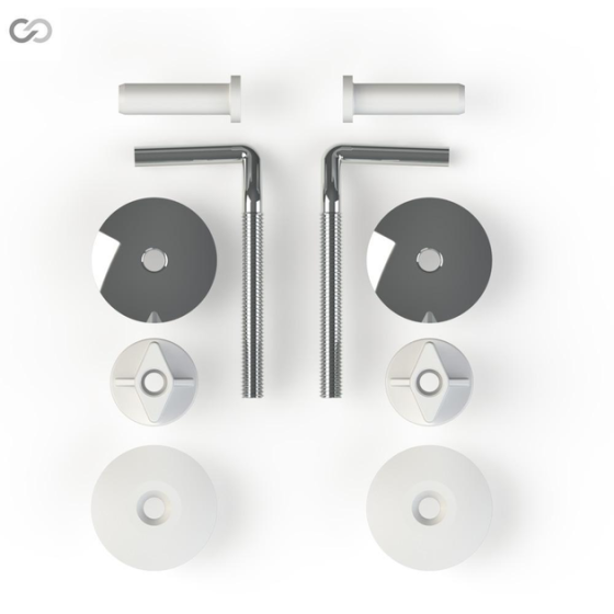 Кріплення для туалетного сидіння SoloPlast СУ-1М 10.3 метал Харків