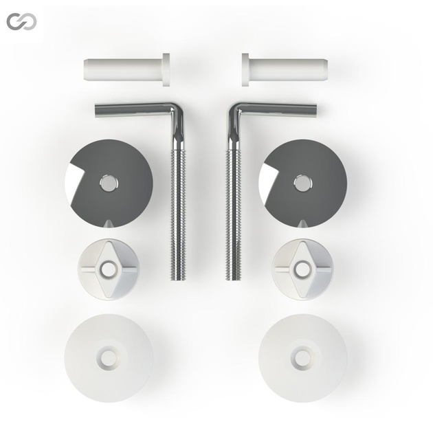 Кріплення для туалетного сидіння SoloPlast СУ-1М 10.3 метал Харків - фото 2