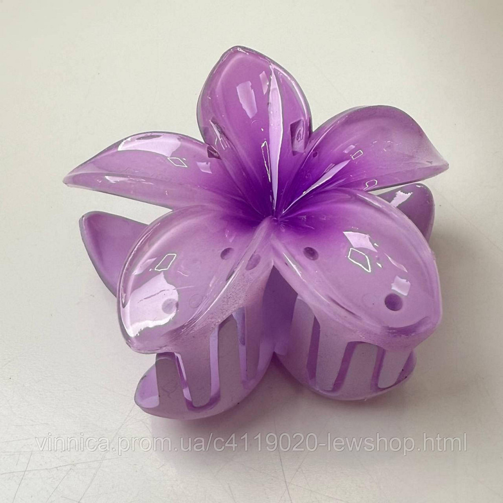 Заколка для волос краб зажим заколка Гавайский цветок глянец Черновцы - изображение 8