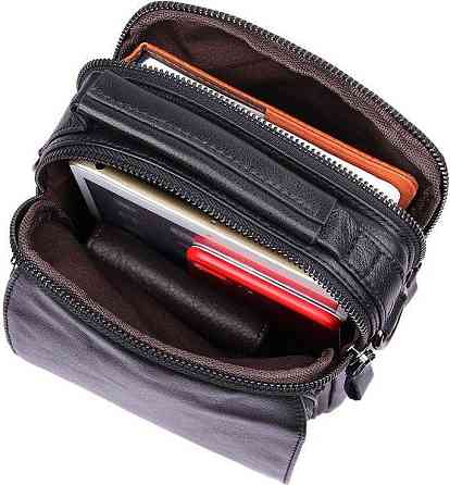 Сумка чоловіча Чорна (Vintage) Київ