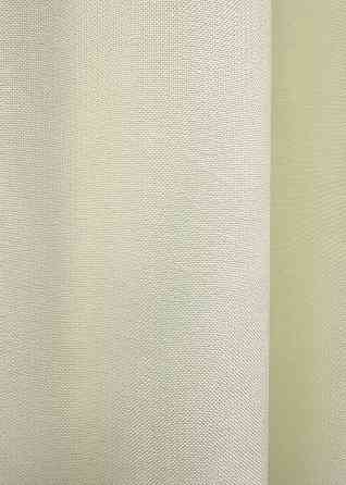 Комплект готових штор VR-Textil Льон Парма № 1736ш Молочный 150х270 см 2 шт (33-0647) Киев