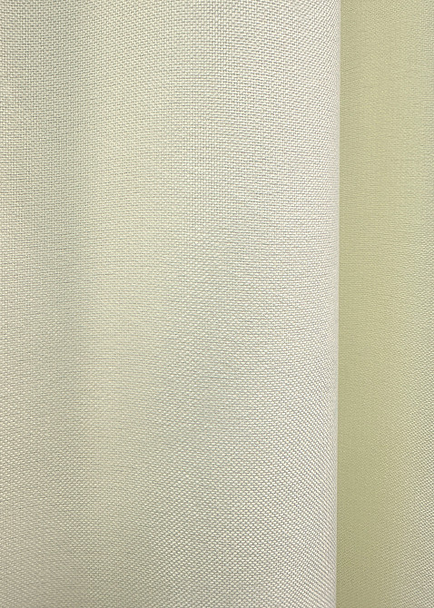 Комплект готових штор VR-Textil Льон Парма № 1736ш Молочный 150х270 см 2 шт (33-0647) Киев - изображение 6