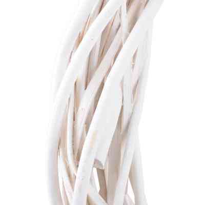 Різдвяний вінок YES! Fun ротанговий білий, d-60см (973450) Вінниця