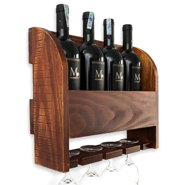 Настінна винна полиця "Фудотакі" макоре Миколаїв - фото 1