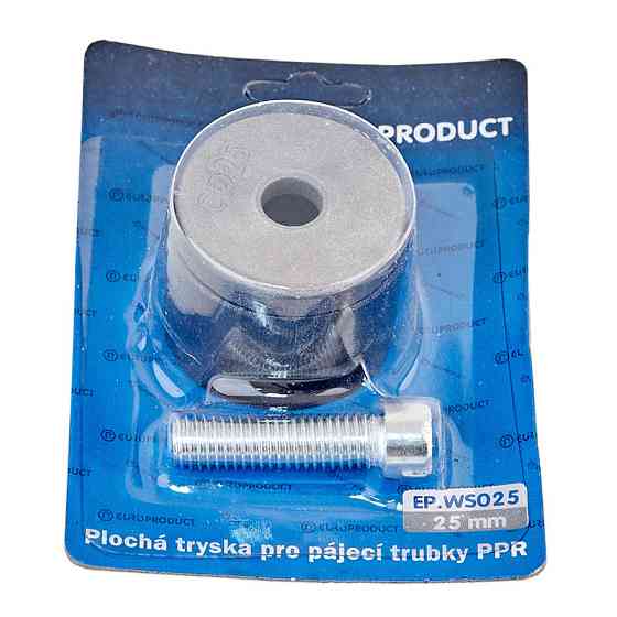 Насадка плоска для паяльника Europroduct EP.WS025 PPR труб 25 mm (EP6099) Київ