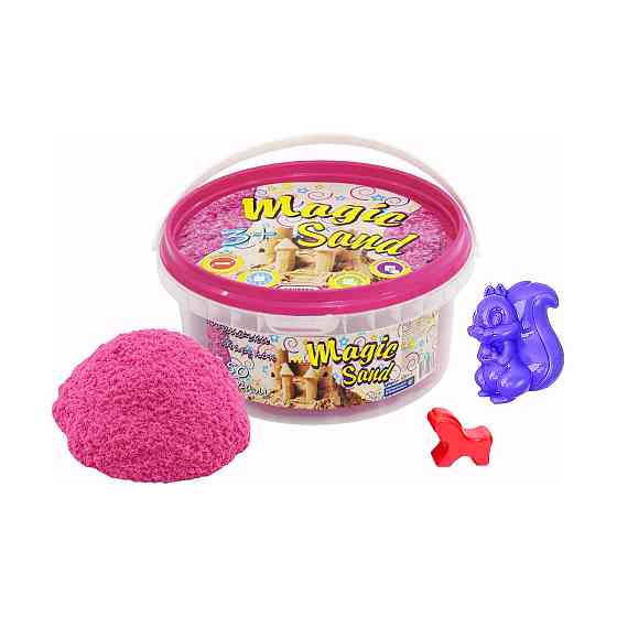 Magic sand рожевого кольору у відрі 0,350 кг, шт Київ