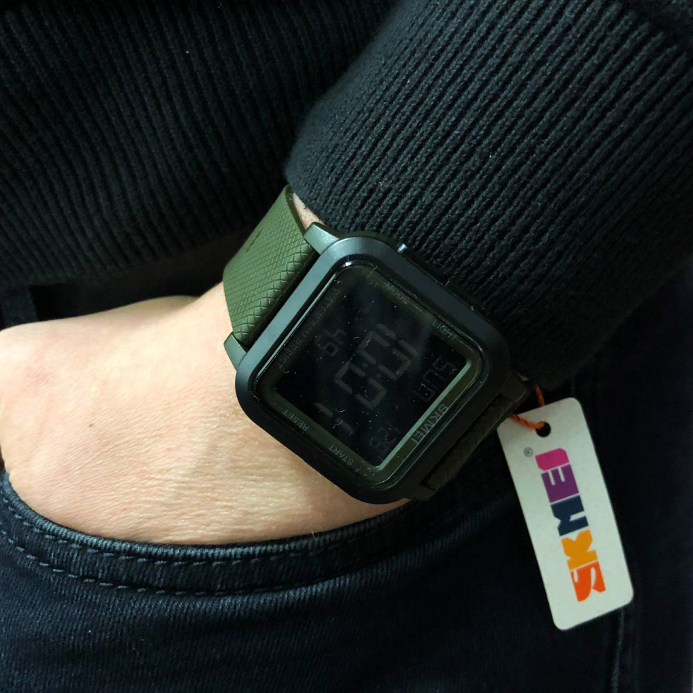 Годинники наручні електронні тактичні SKMEI 1894AGBK, Годинник CG-393 армійський оригінал Київ - фото 8