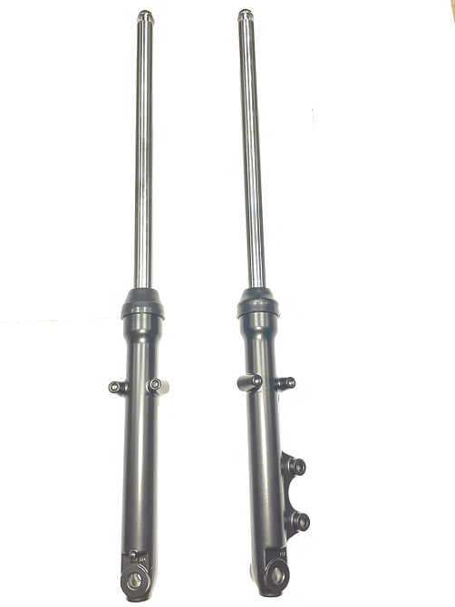 Перья вилки мотоцикл Лифан LF150-2E (L-67.5, под ось 12, д ш п о 27, м-ц отв суп 51, м-ц отв крыло 43) Мукачево - изображение 1