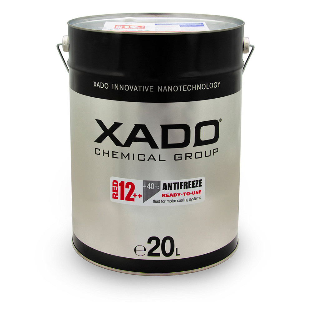 Антифриз Xado Antifreeze Red 12++ -40⁰С червоний готовий 20л Львів - фото 1