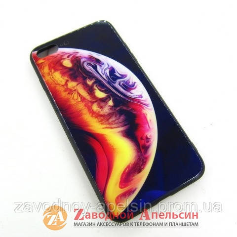 IPhone 7 8 Plus чохол малюнок Glass Case Bubbles Одеса - фото 1