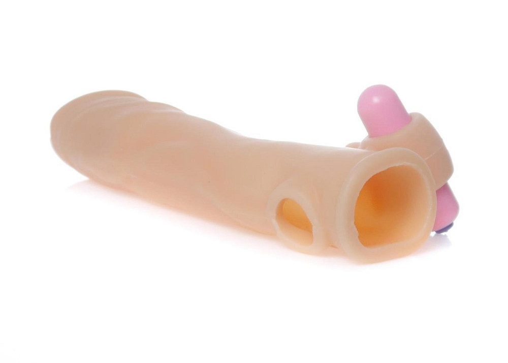 Насадка на член - Perfect Sleeve Vibrating Sex Aura Київ - фото 4