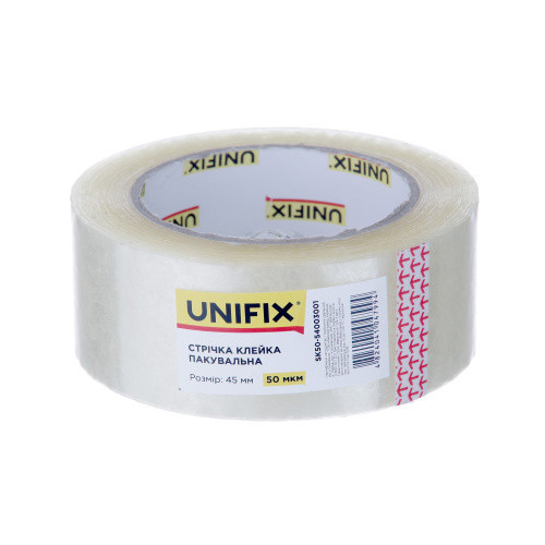 Скотч упаковочный SK50-54003001 300 50мкм 45мм UNIFIX Ровно - изображение 1