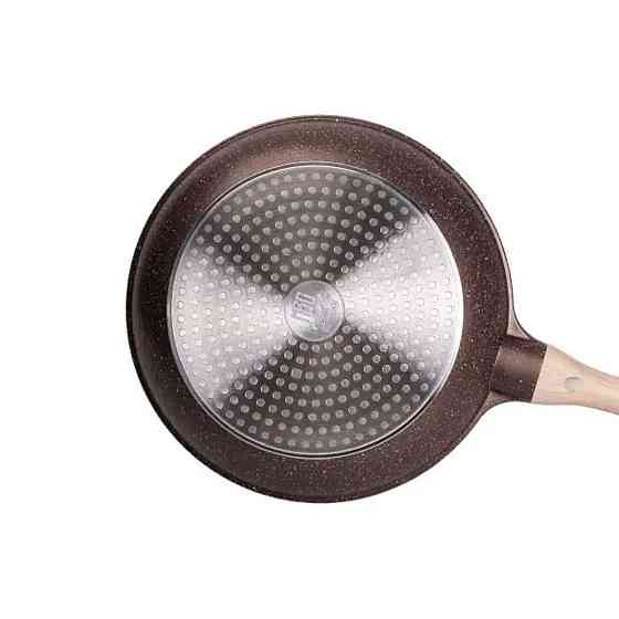 Набор сковородок из 3 предметов с толстым дном из алюминия MGC кофейный HP-4-410CO Киев