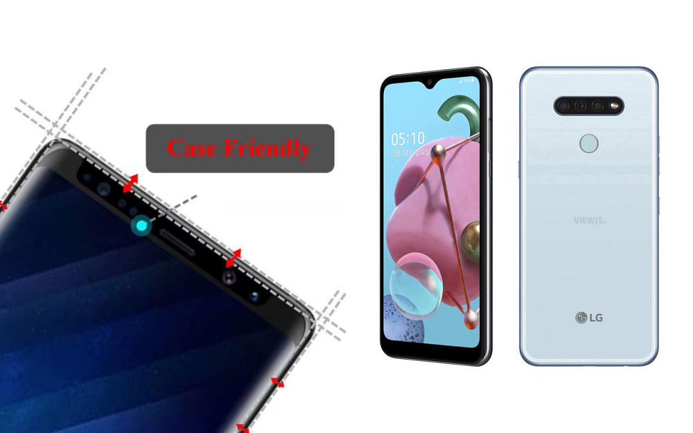 Захисне скло HyperGlass Pro для LG Q51 – максимальна чутливість та захист Київ - фото 4