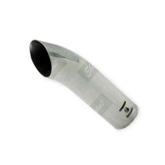 Насадка глушник хром d 51мм, l 195мм, зовнішні 51мм (0072) Мукачево