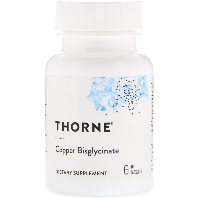 Медь Thorne Copper Bisglycinate 60 капс Киев - изображение 1