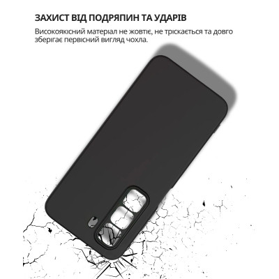 Чохол до мобільного телефона BeCover Silicone Infinix Hot 60i (X6730) Black (714401) Вінниця - фото 3