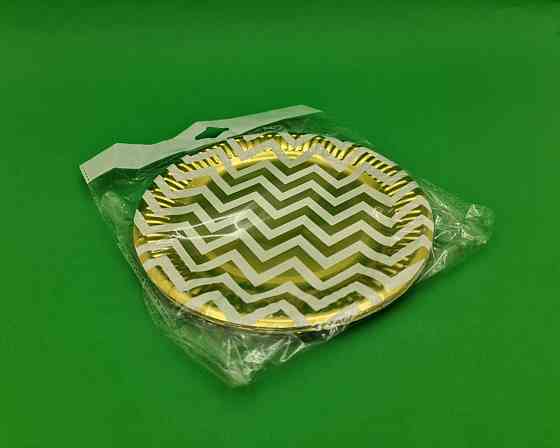 Тарелки бумажные одноразовые детские 