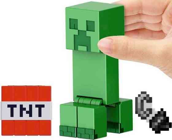 Игровой набор Майнкрафт с Крипером Оригинал Minecraft Creeper. Харьков