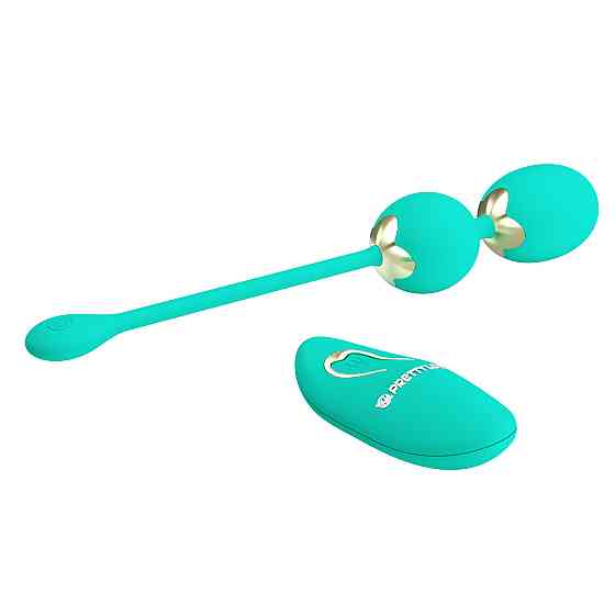 Вагинальные виброшарики Pretty Love Lechies Dream с пультом, 20.5 х 3.4 см Sex Aura Киев