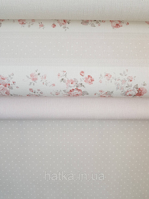 Шпалери вініл на флізеліні A.S.Creation Maison charme 0.53x10 у крапку в горошок білі на бежевому Київ - фото 1