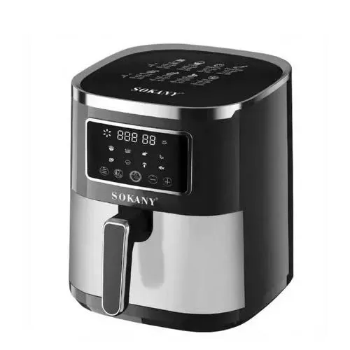 Аерофритюрниця SK-10052 7 л з гарячою циркуляцією повітря, таймер 60 хв, 80–200°C, захист від перегріву Одеса - фото 2