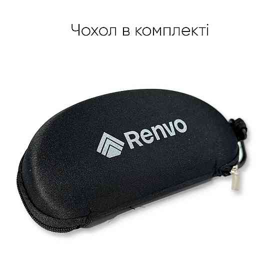 Окуляри для плавання Renvo Anda Pro Уні Anti-fog Чорний OSFM (2SG510-01) Киев