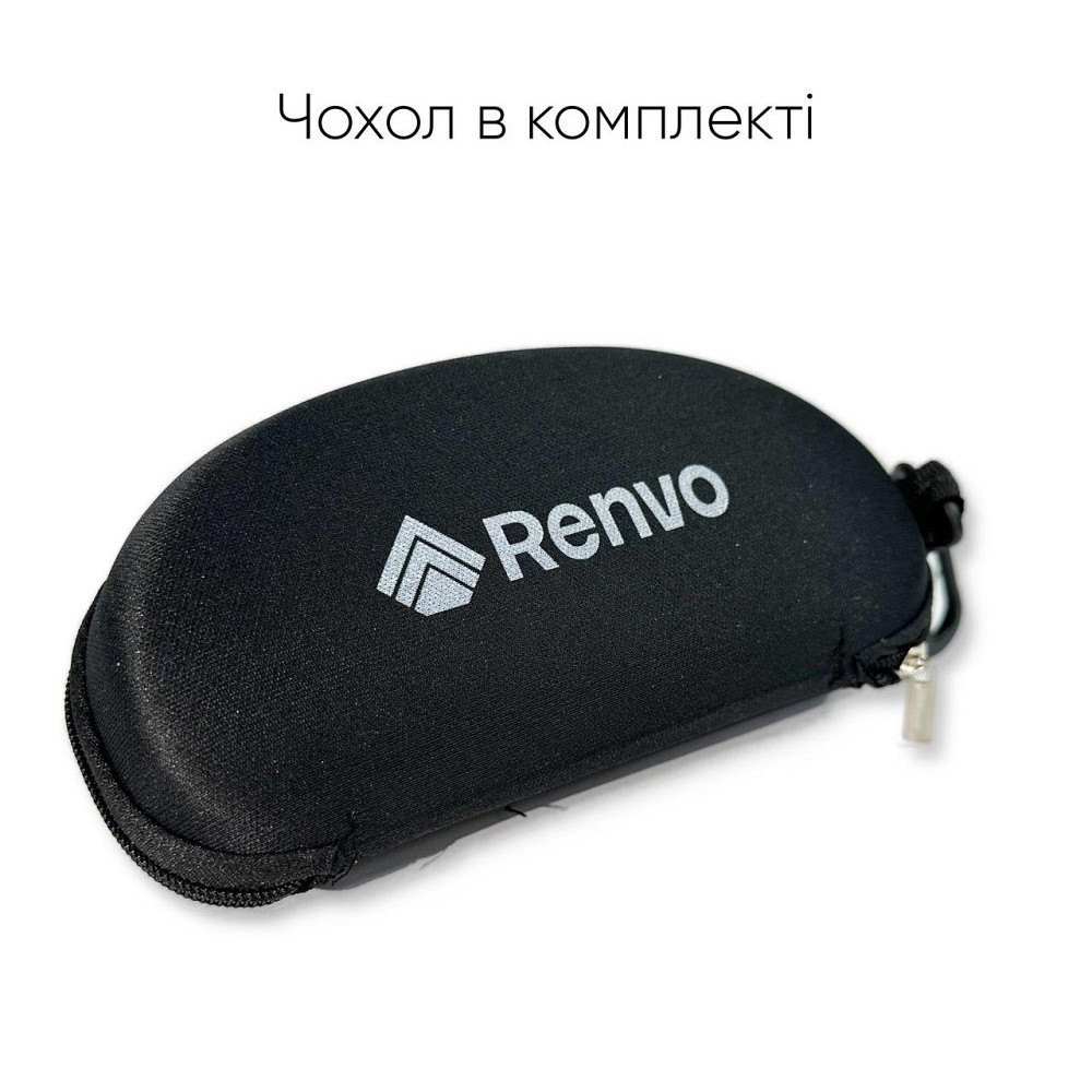 Окуляри для плавання Renvo Anda Pro Уні Anti-fog Чорний OSFM (2SG510-01) Київ - фото 6