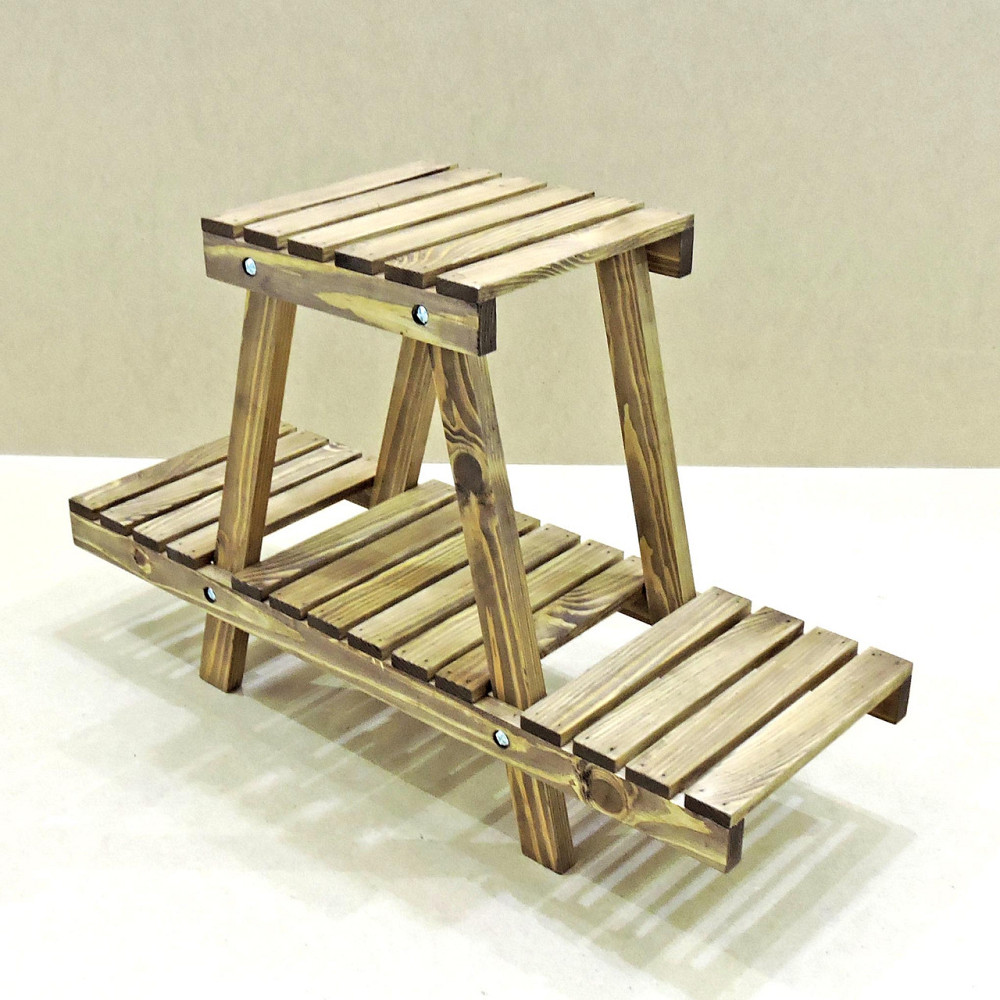 Підставка для квітів "Труа" капучино Миколаїв - фото 1